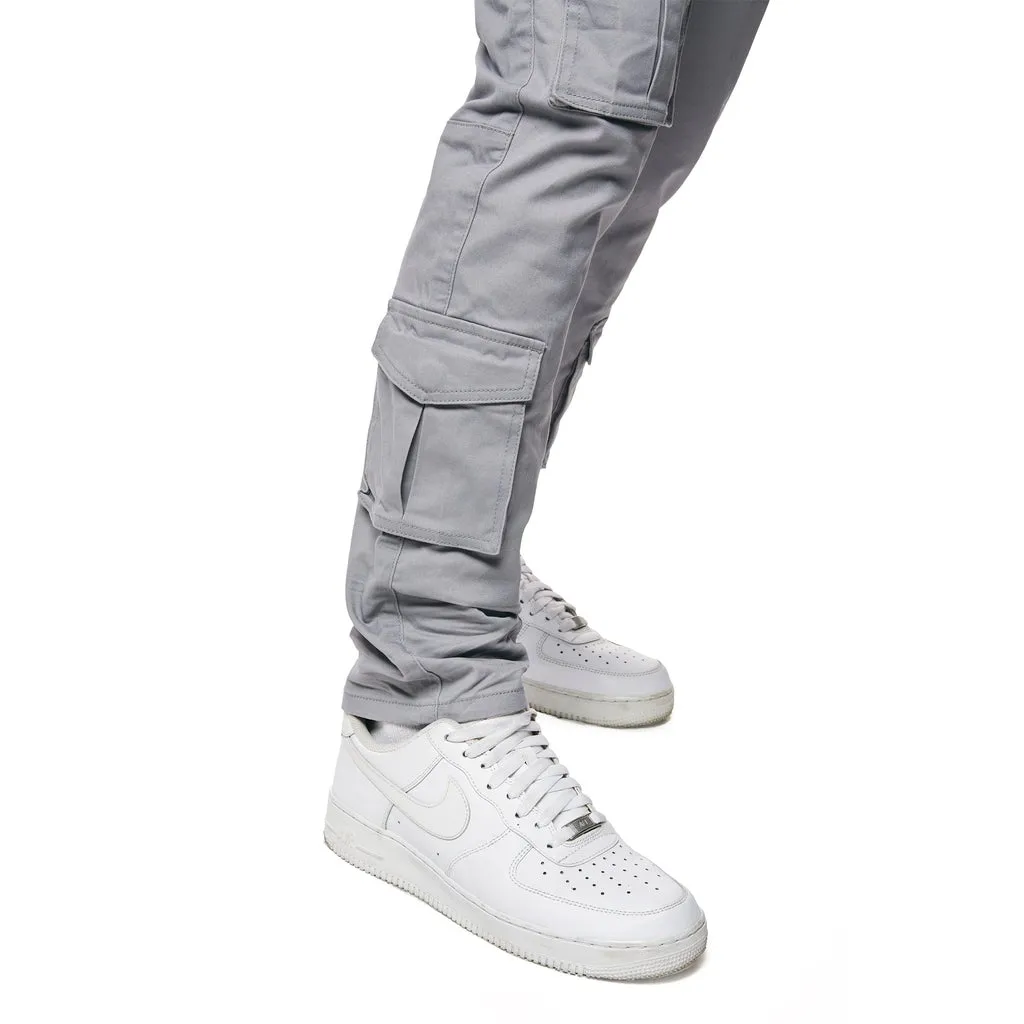 10 Pocket Slim Twill Pants - Ultimate Grey