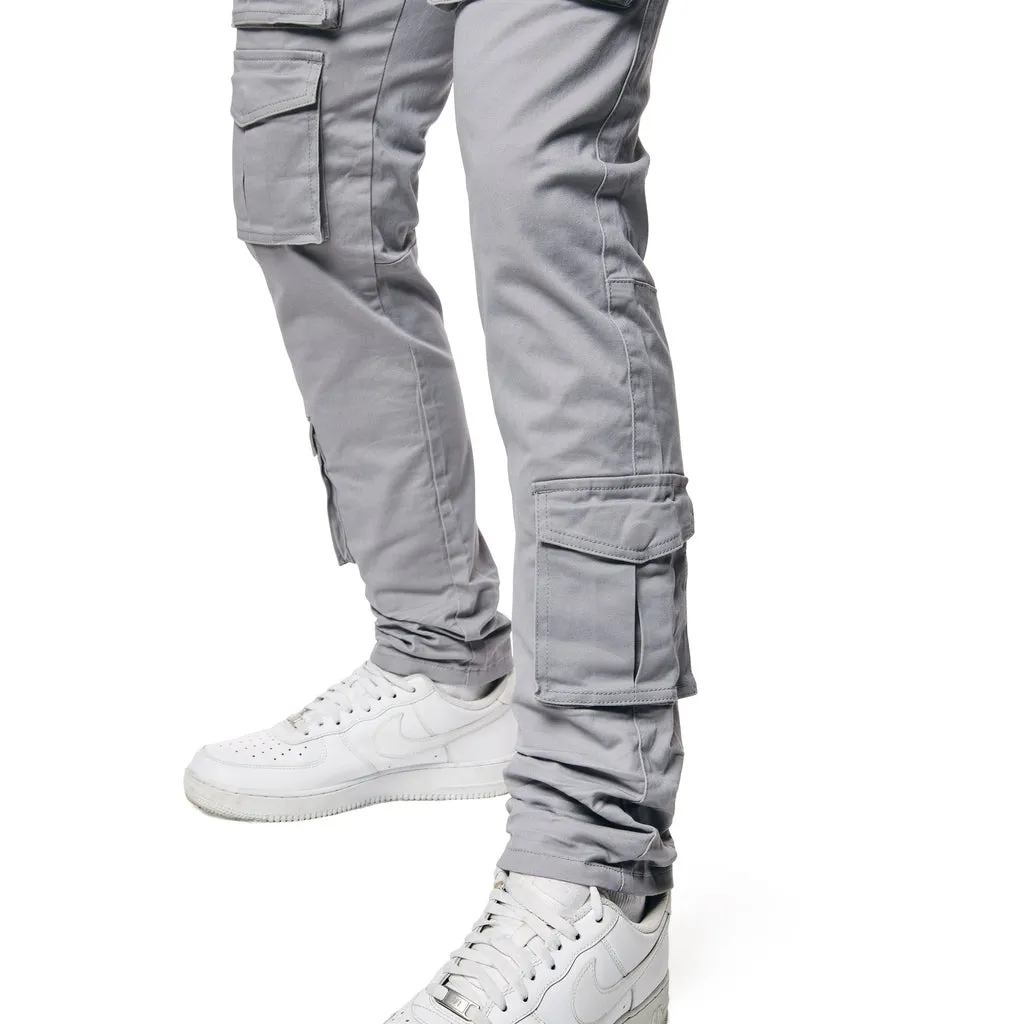 10 Pocket Slim Twill Pants - Ultimate Grey