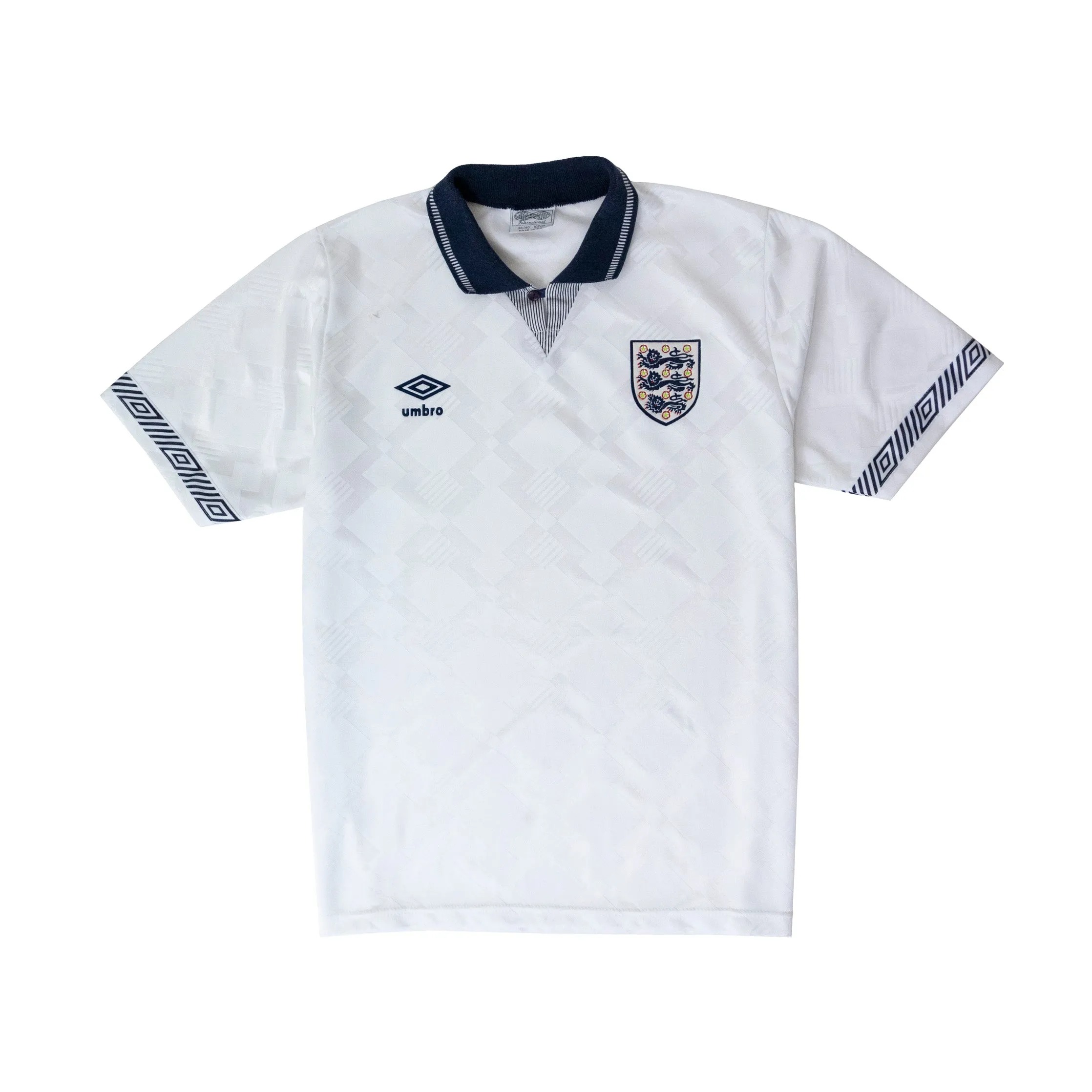 1990-1992 England x Umbro Home Shirt