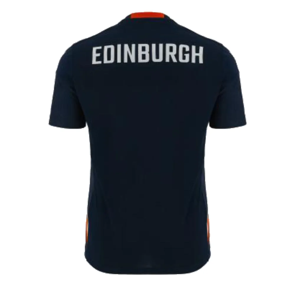 2023-2024 Edinburgh Rugby Training Player Shirt (Navy) (Your Name)