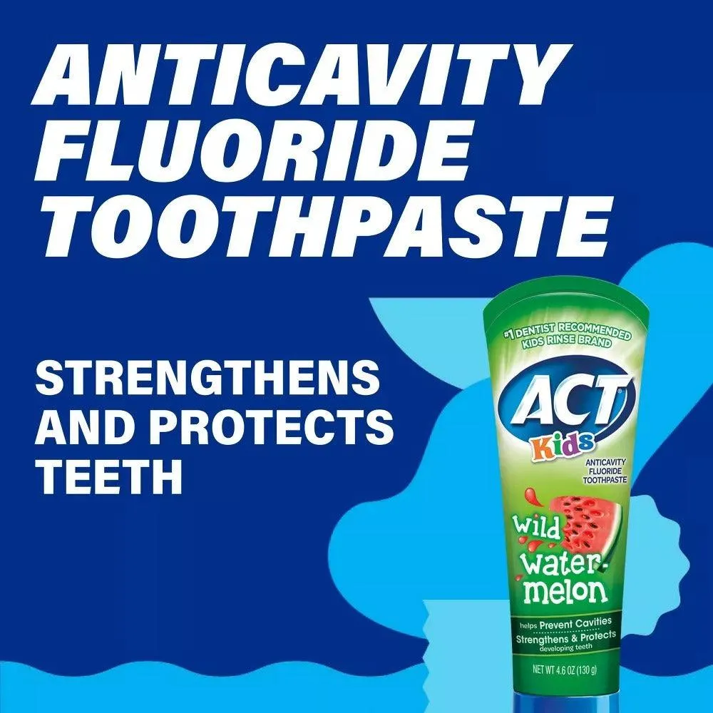 ACT Kids Anticavity Fluoride Toothpaste