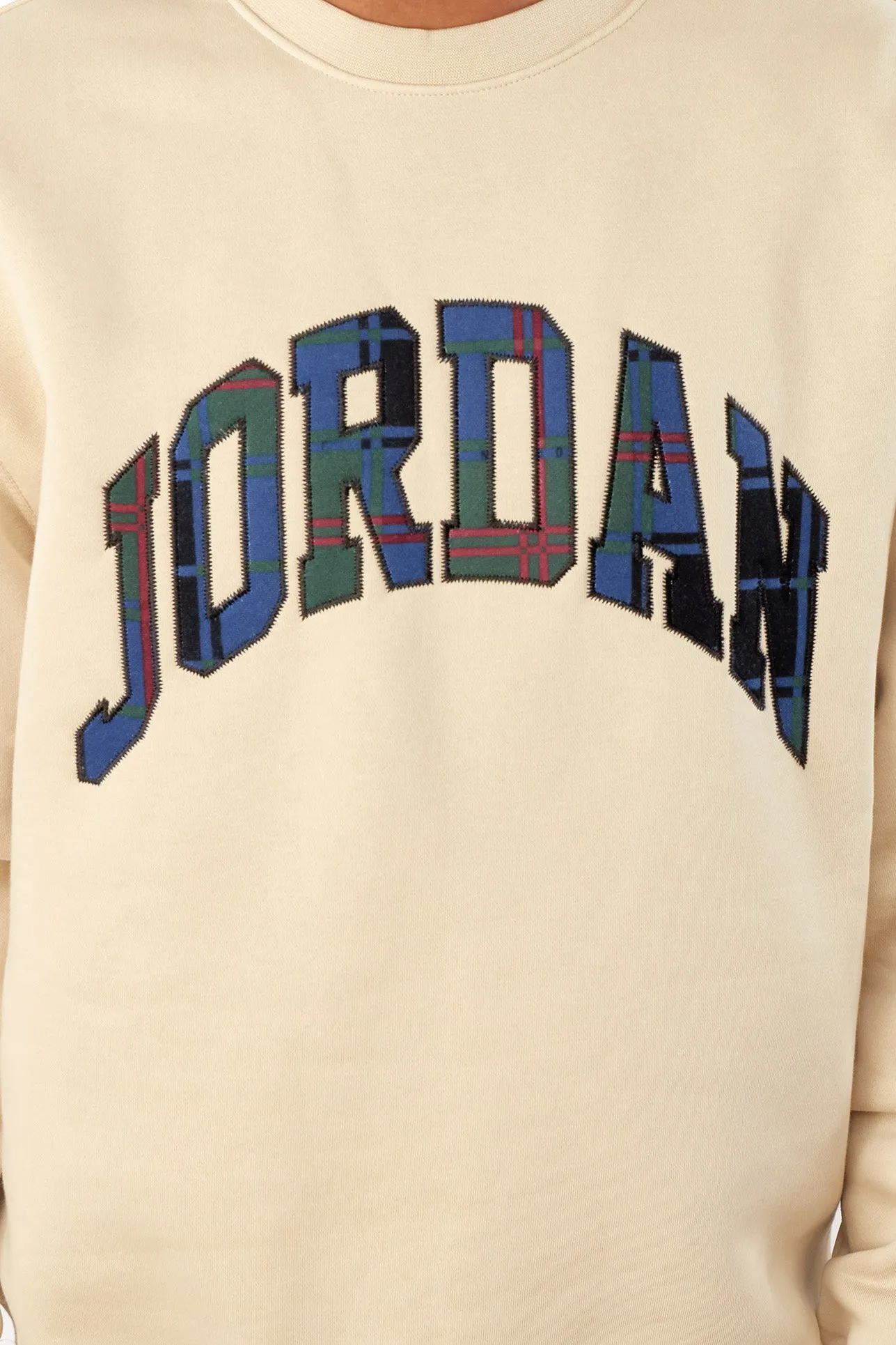 Air Jordan Mens Essential Holiday Fleece Crew