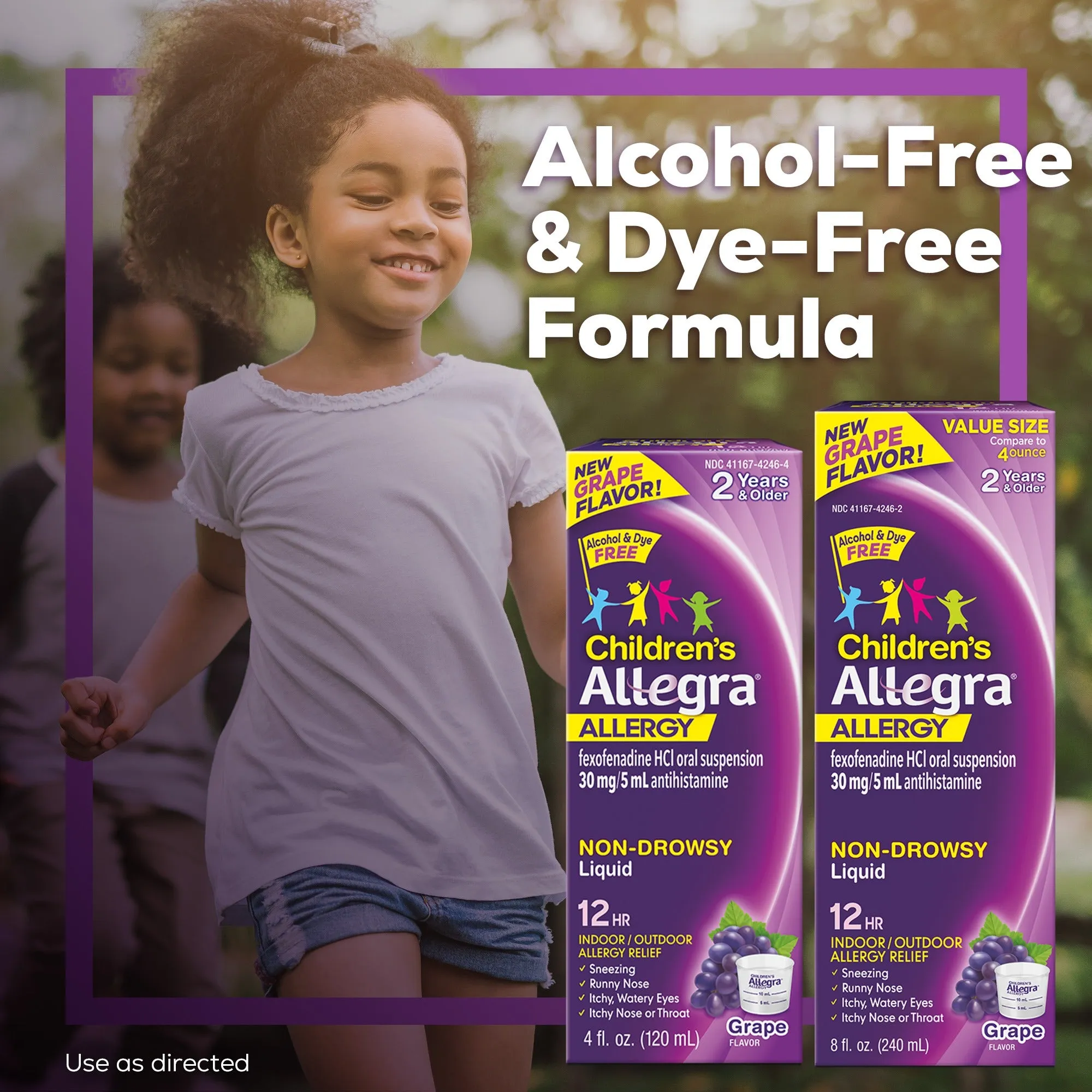 Allegra Children's Allergy 12 Hour Non-Drowsy Liquid