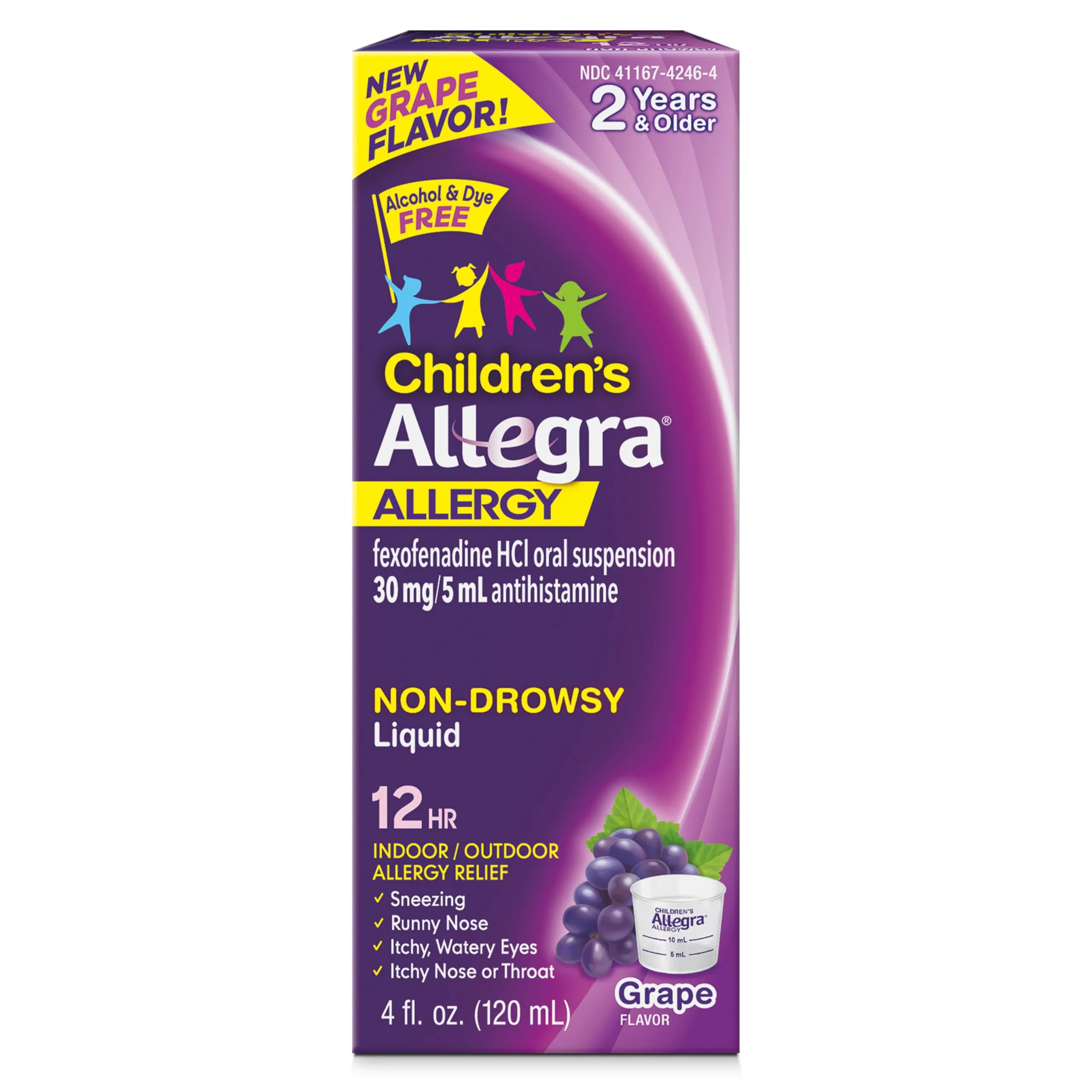 Allegra Children's Allergy 12 Hour Non-Drowsy Liquid