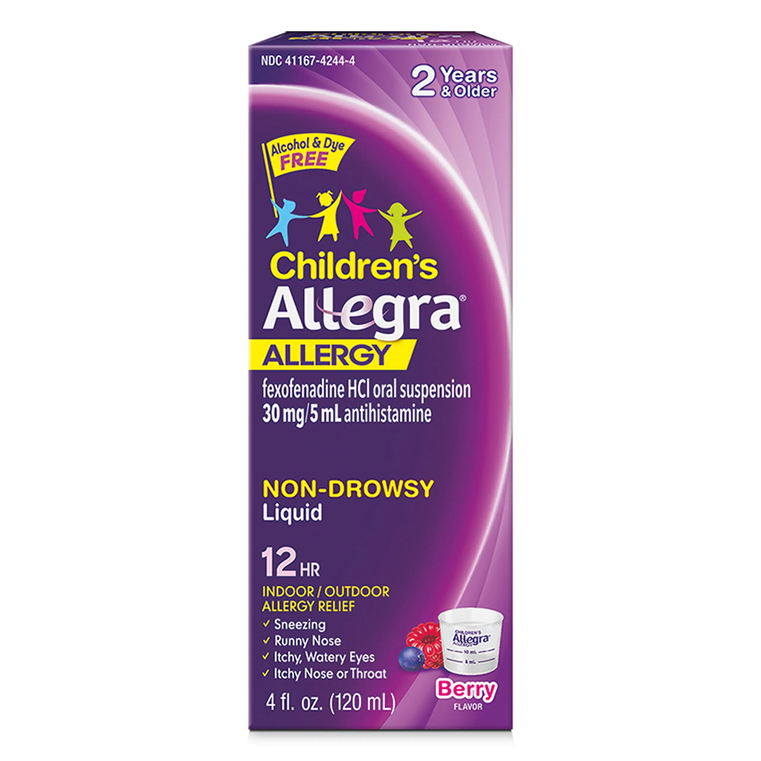 Allegra Children's Allergy 12 Hour Non-Drowsy Liquid