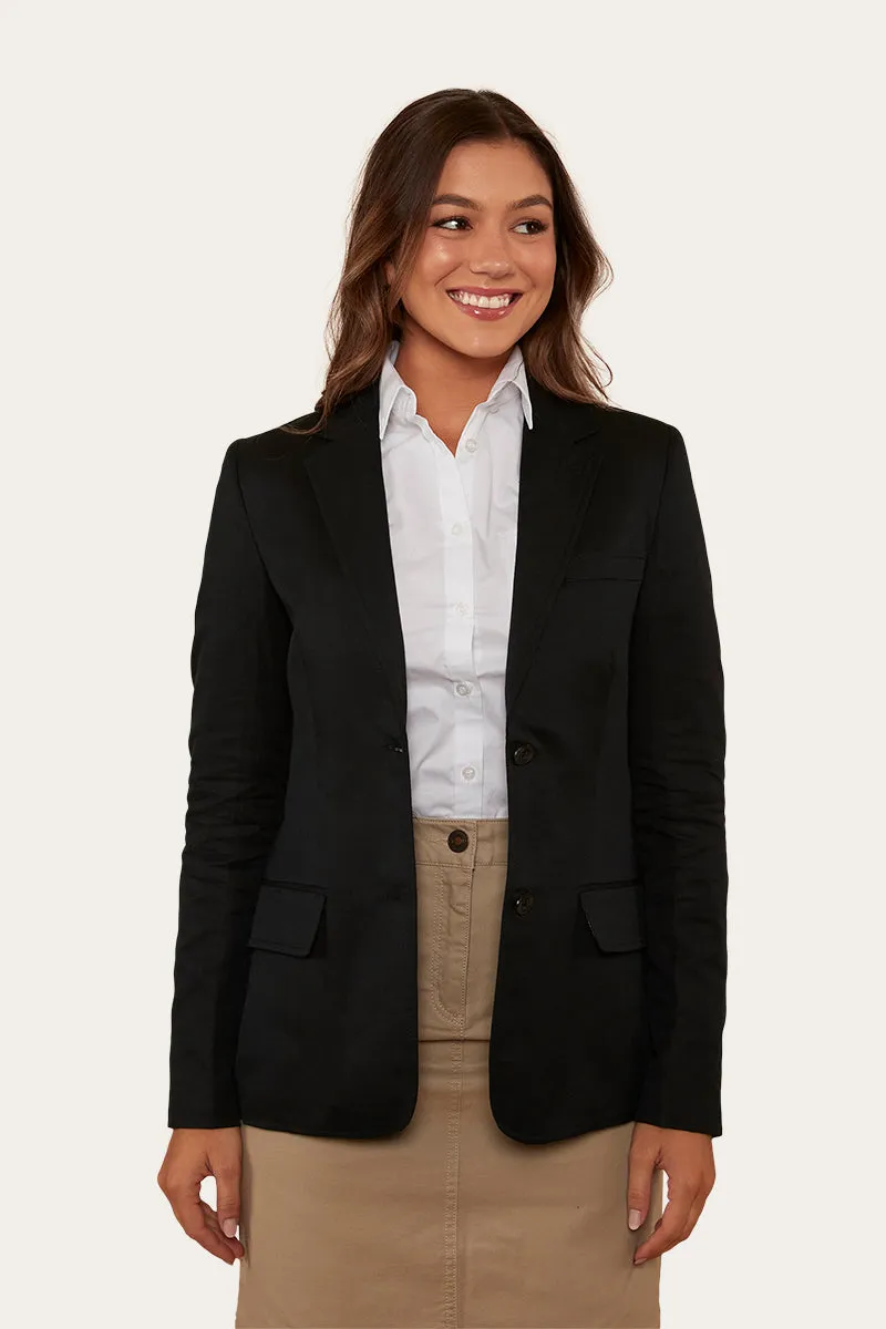 Amelia Womens Blazer - Black