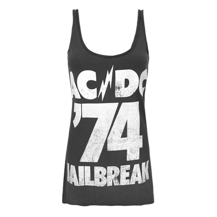 Amplified Womens/Ladies AC/DC Jailbreak 74 Tank Top