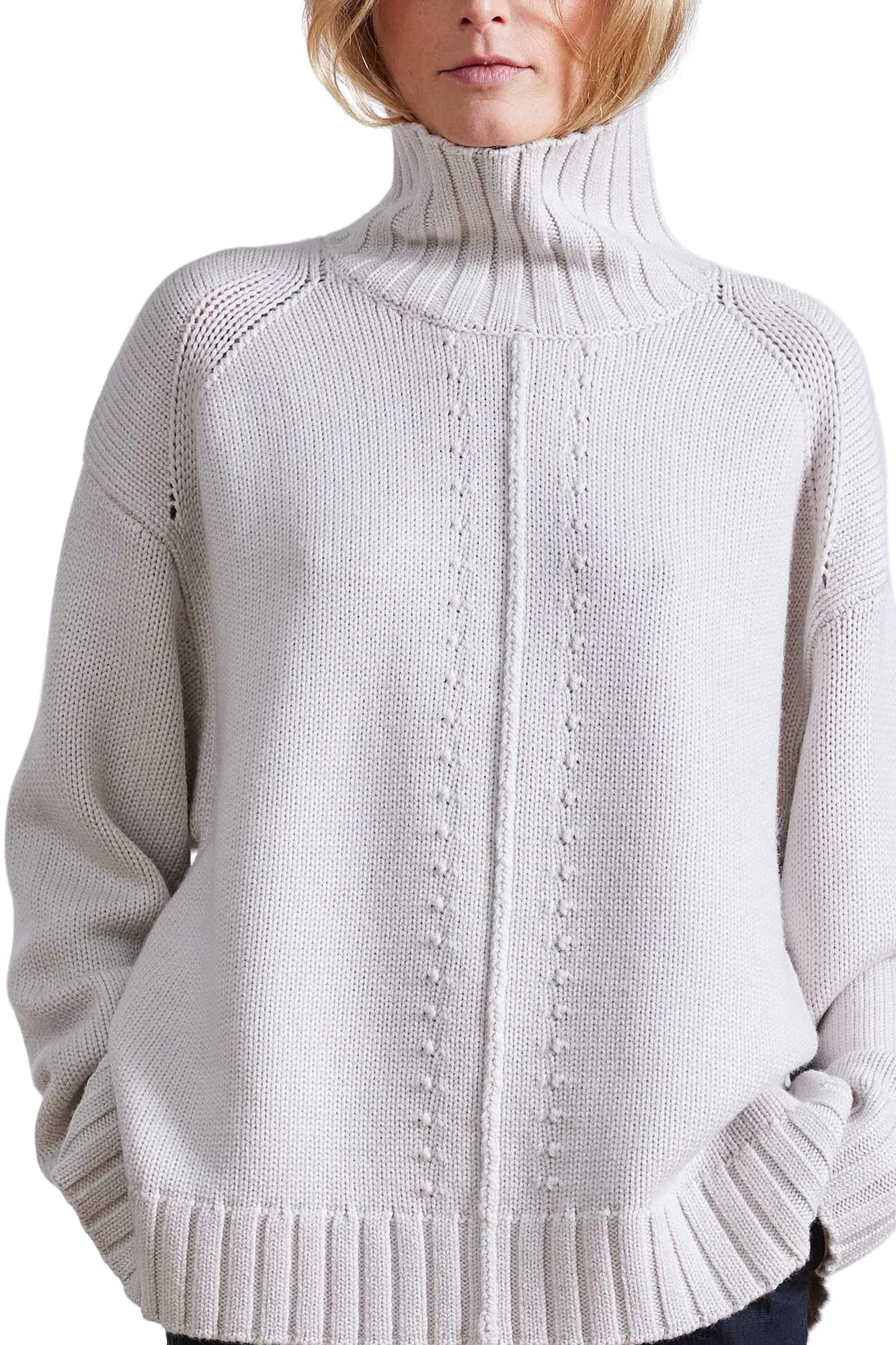 Apiece Apart Ida Turtleneck in Cream