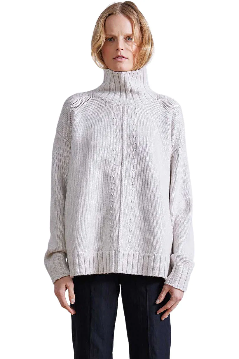 Apiece Apart Ida Turtleneck in Cream