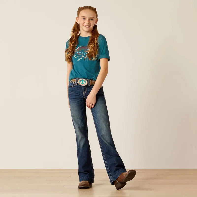 Ariat Kid's Lydia Boot Cut Jean