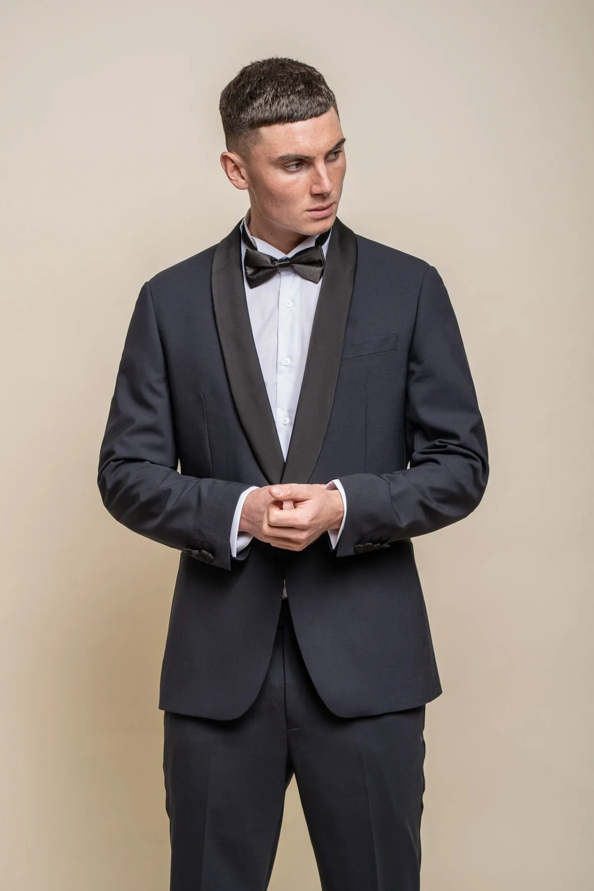 Aspen Midnight Navy Tuxedo 2 Piece Wedding Suit