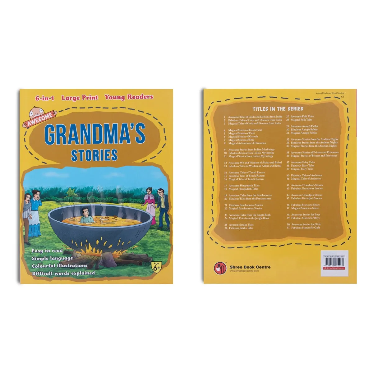 Awesome Grandma's Stories 6 in 1 - English | Story Book/ Childrens Book