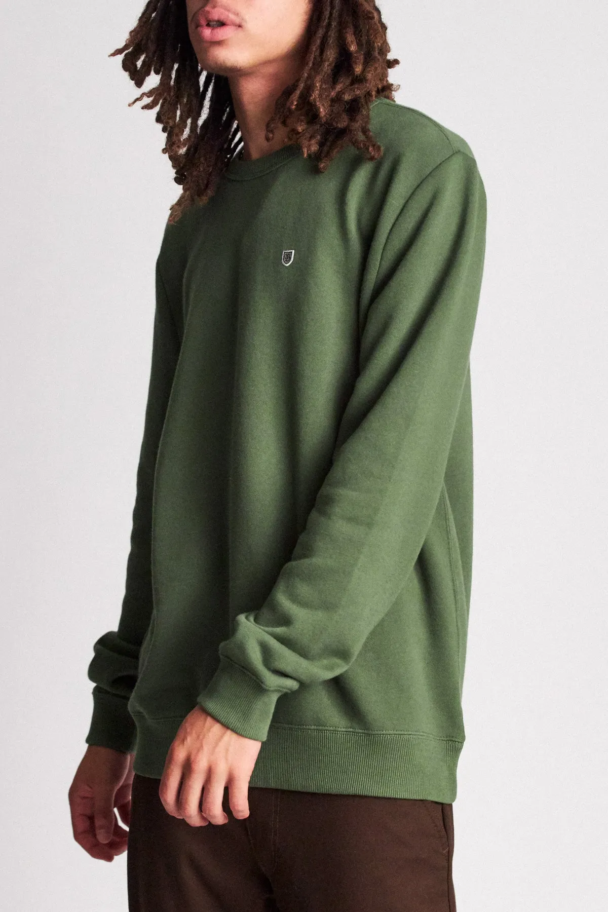 B-Shield Crew Fleece - Leaf