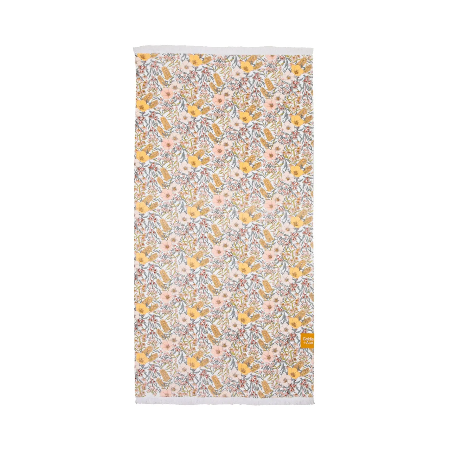 Beach Towel Vintage Floral