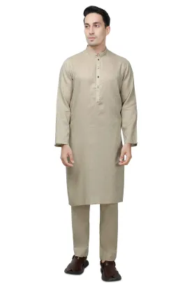 Beige Shalwar Kameez