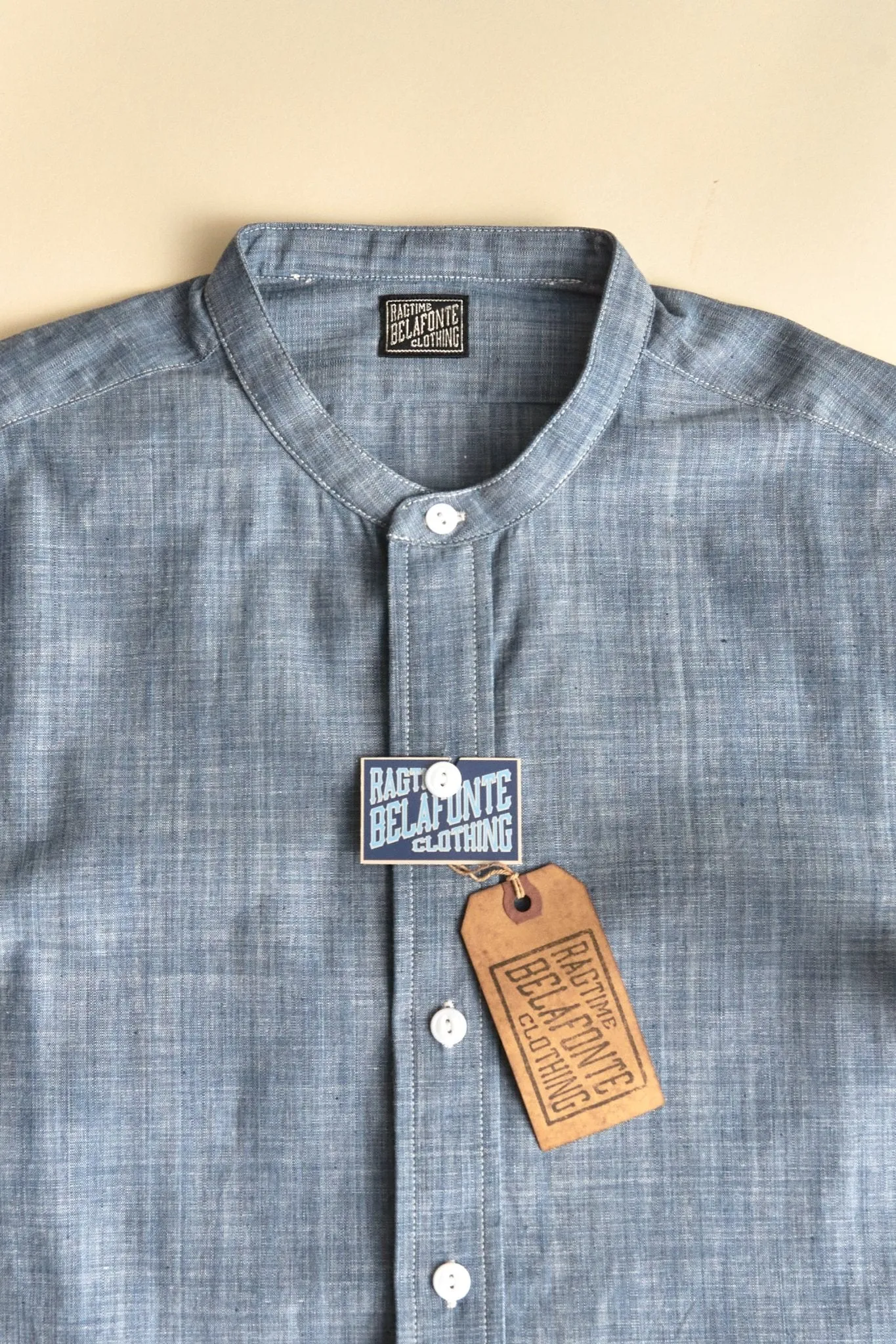 Belafonte Ragtime Band Collar B.Broad - Blue Chambray