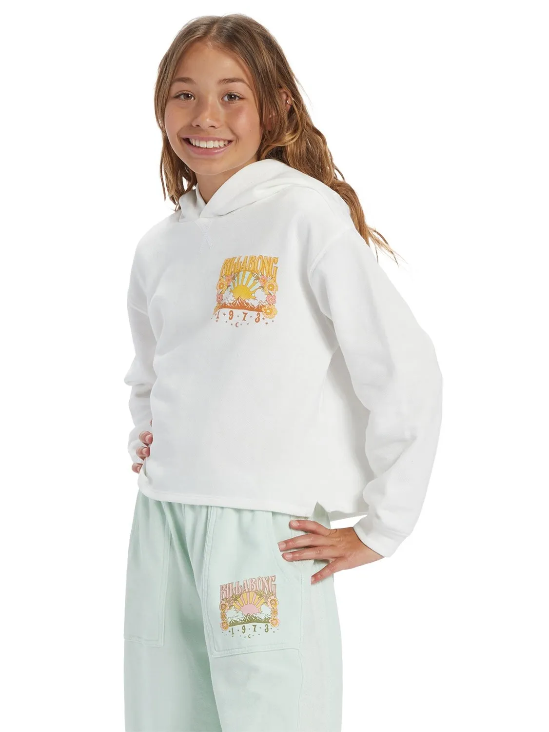 Billabong Girls Easy Breeze Pullover Hoodie