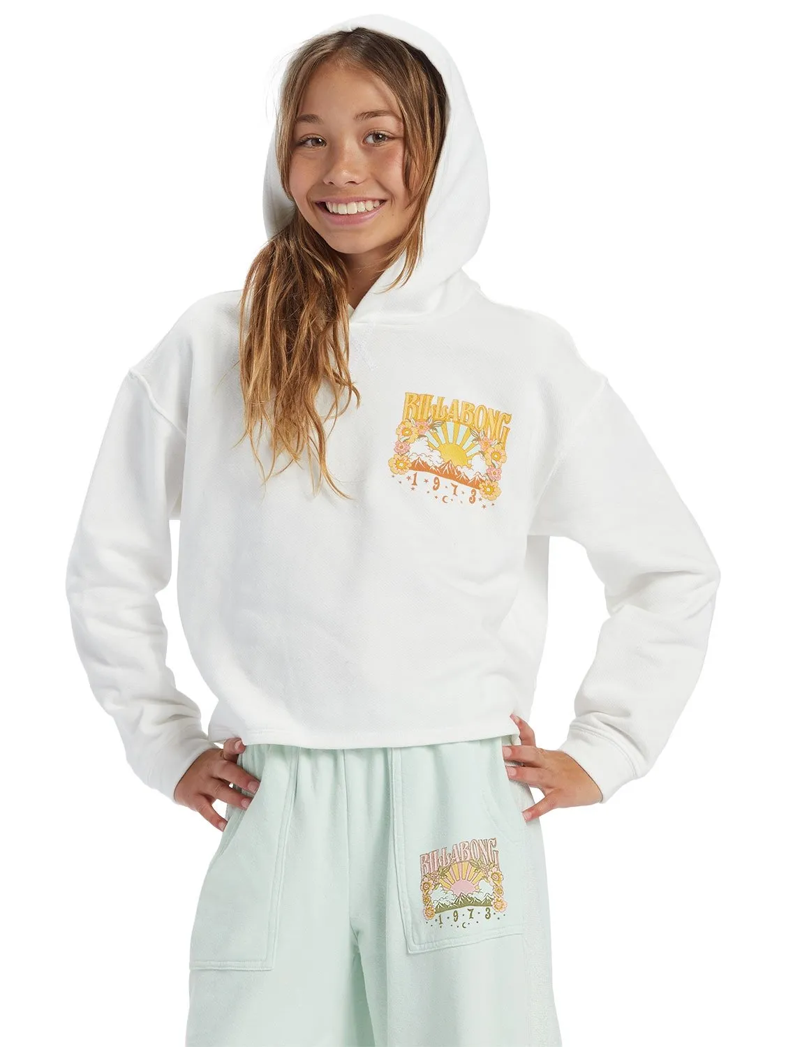 Billabong Girls Easy Breeze Pullover Hoodie