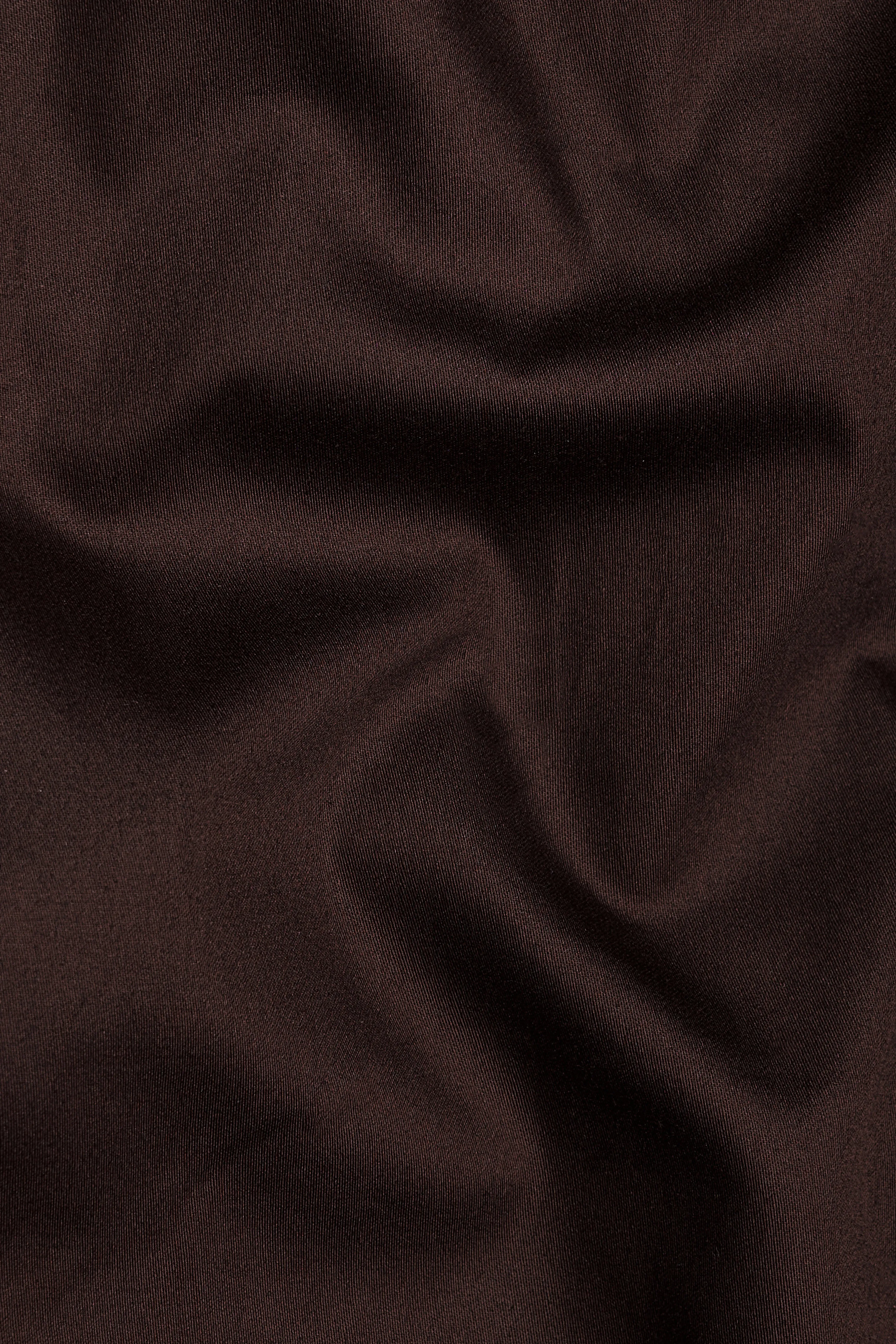 Bistre Brown Subtle Sheen Super Soft Premium Cotton Pathani Set