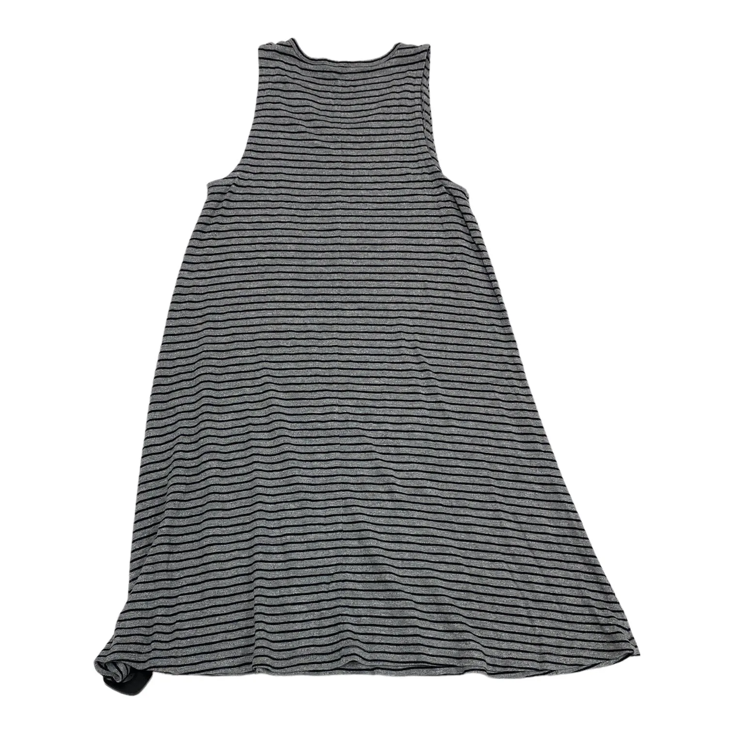 Black & Grey Dress Casual Midi Madewell, Size S