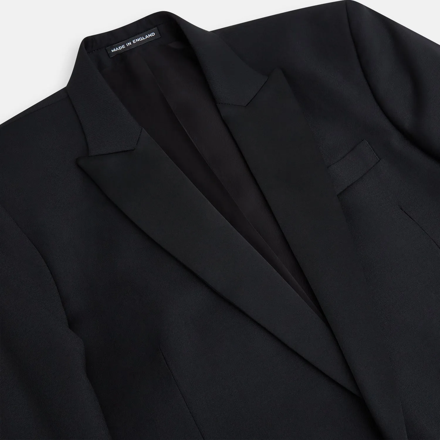 Black Single Breasted Dinner Suit