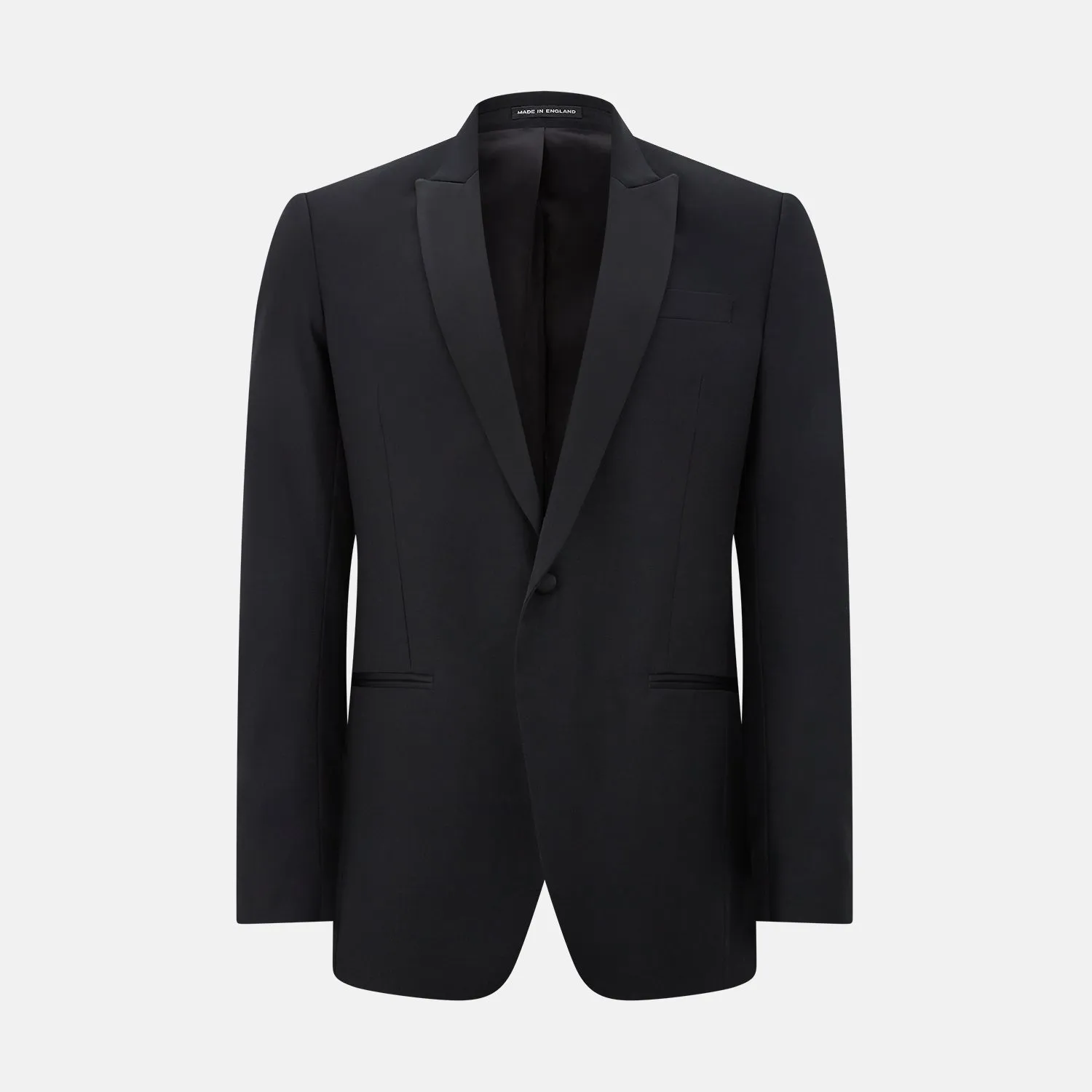 Black Single Breasted Dinner Suit