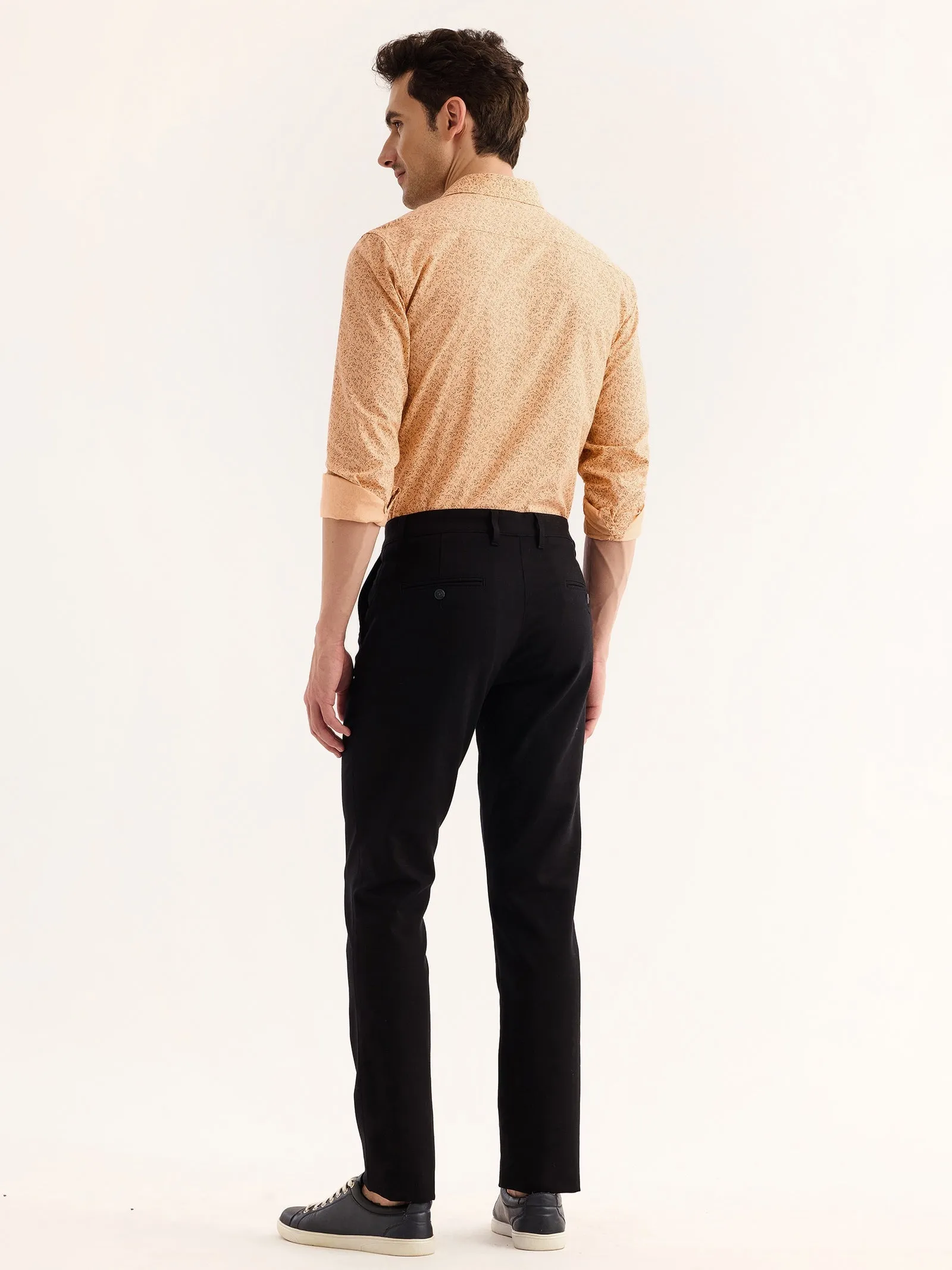 Black Stretch Slim Fit Trouser