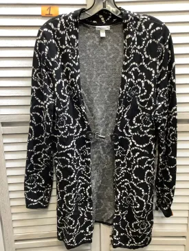 Black White Cardigan Charter Club, Size L