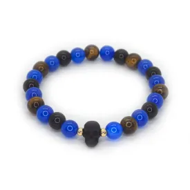 Blu Skull Men's Bracelet