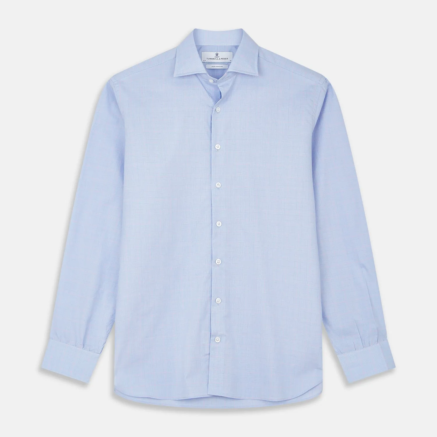 Blue and Red Prince of Wales Check Belgravia Shirt