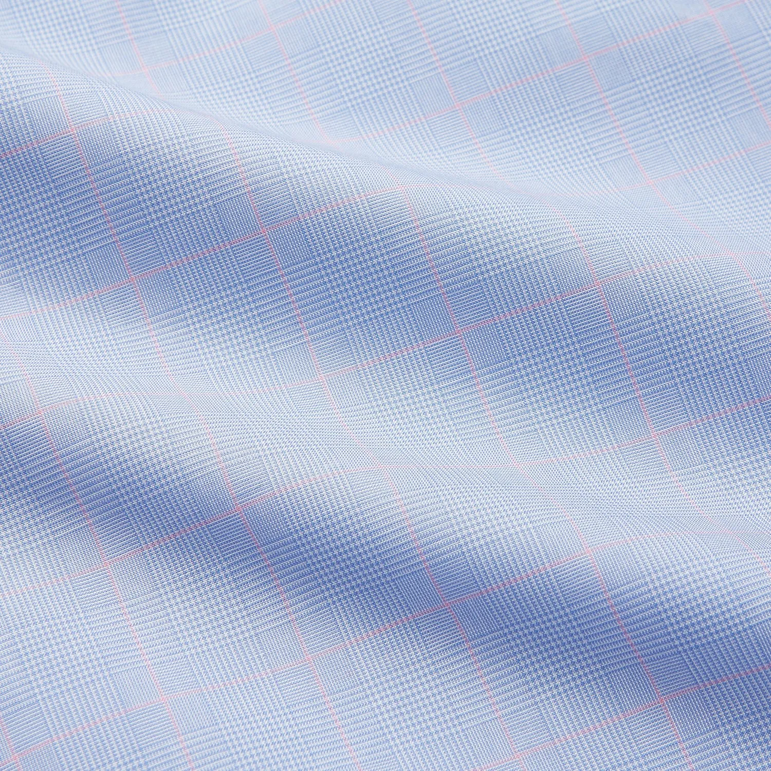 Blue and Red Prince of Wales Check Belgravia Shirt