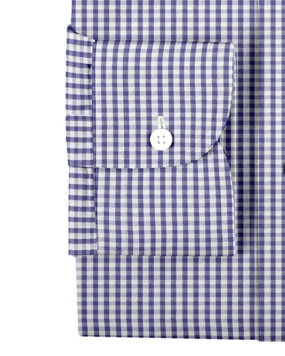 Blue/Purple Small Gingham Seersucker