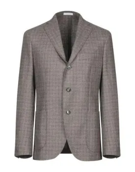 Boglioli Man Blazer Khaki 48 suit