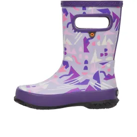 Bogs Childrens Skipper Sparse Geo Lavendar Multi