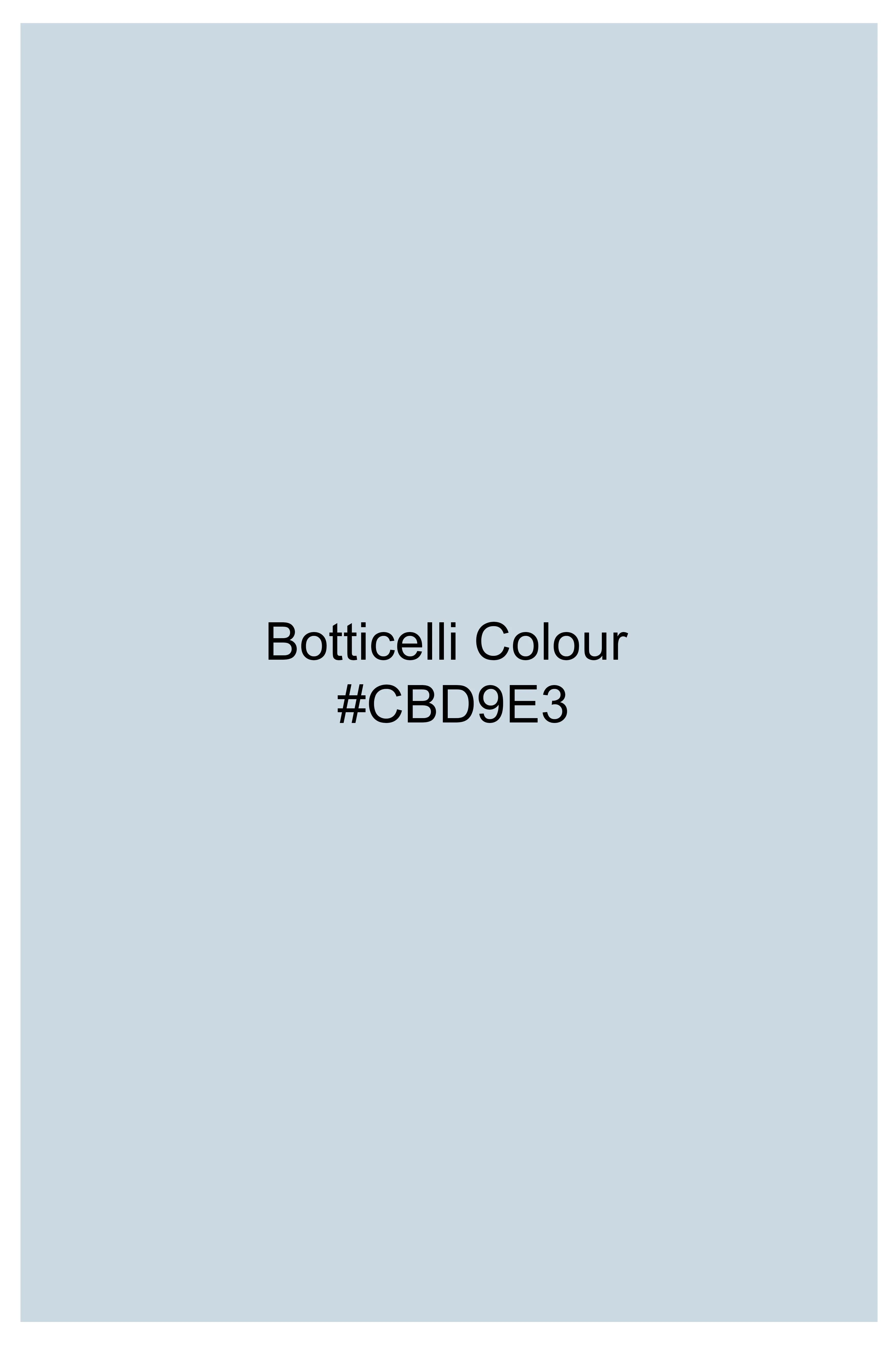 Botticelli Blue Premium Cotton Shirt