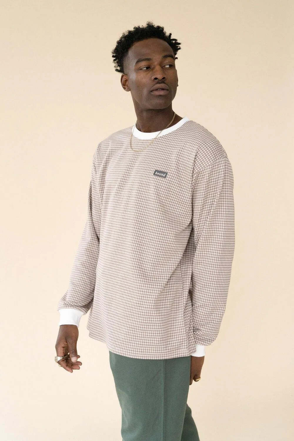 bound 'DESERT DOGTOOTH' LS Tee