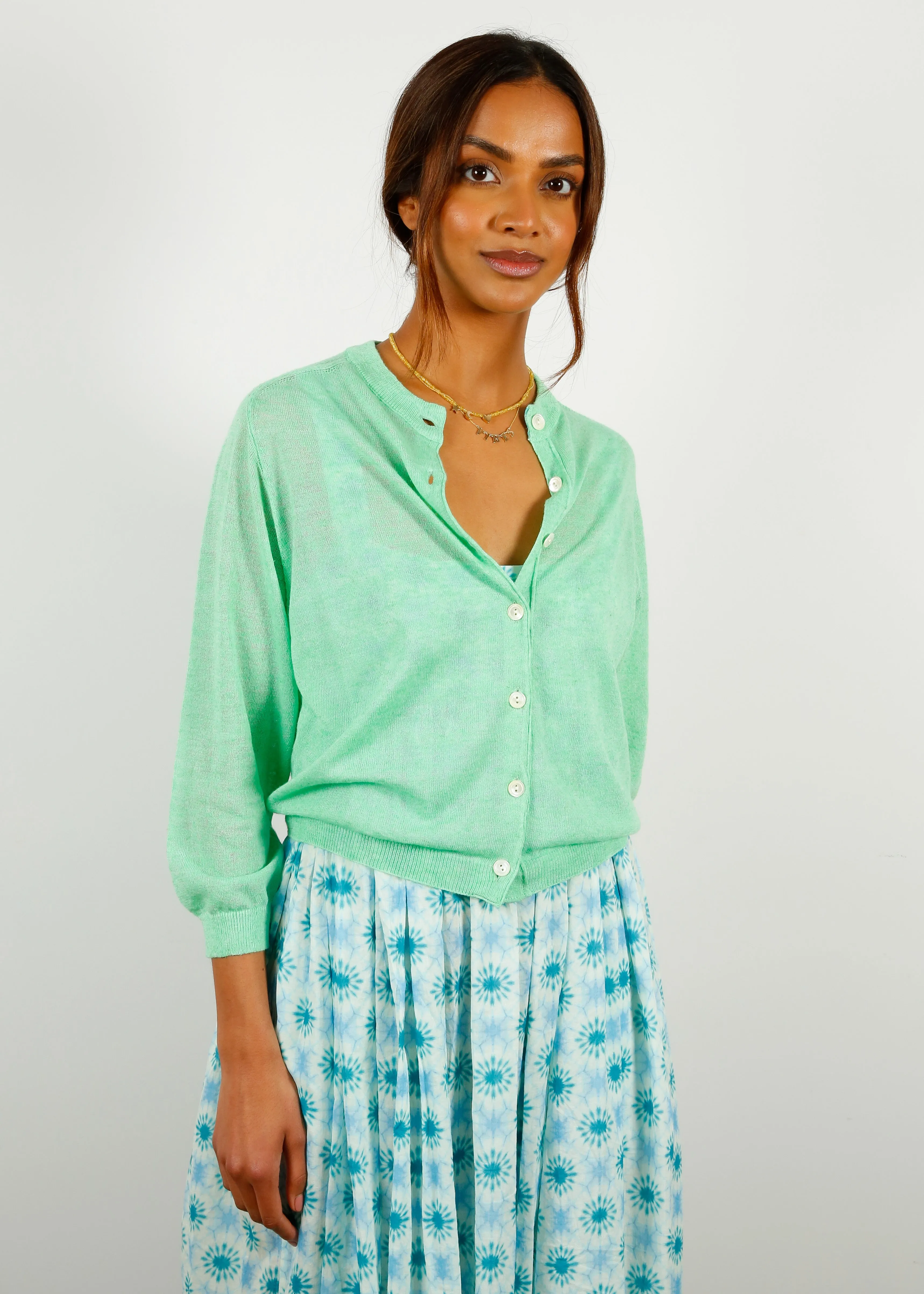 BR Neeta Knit in Spring Green