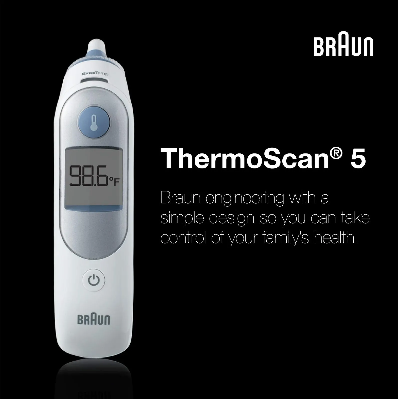 Braun ThermoScan 5 Digital Ear Thermometer