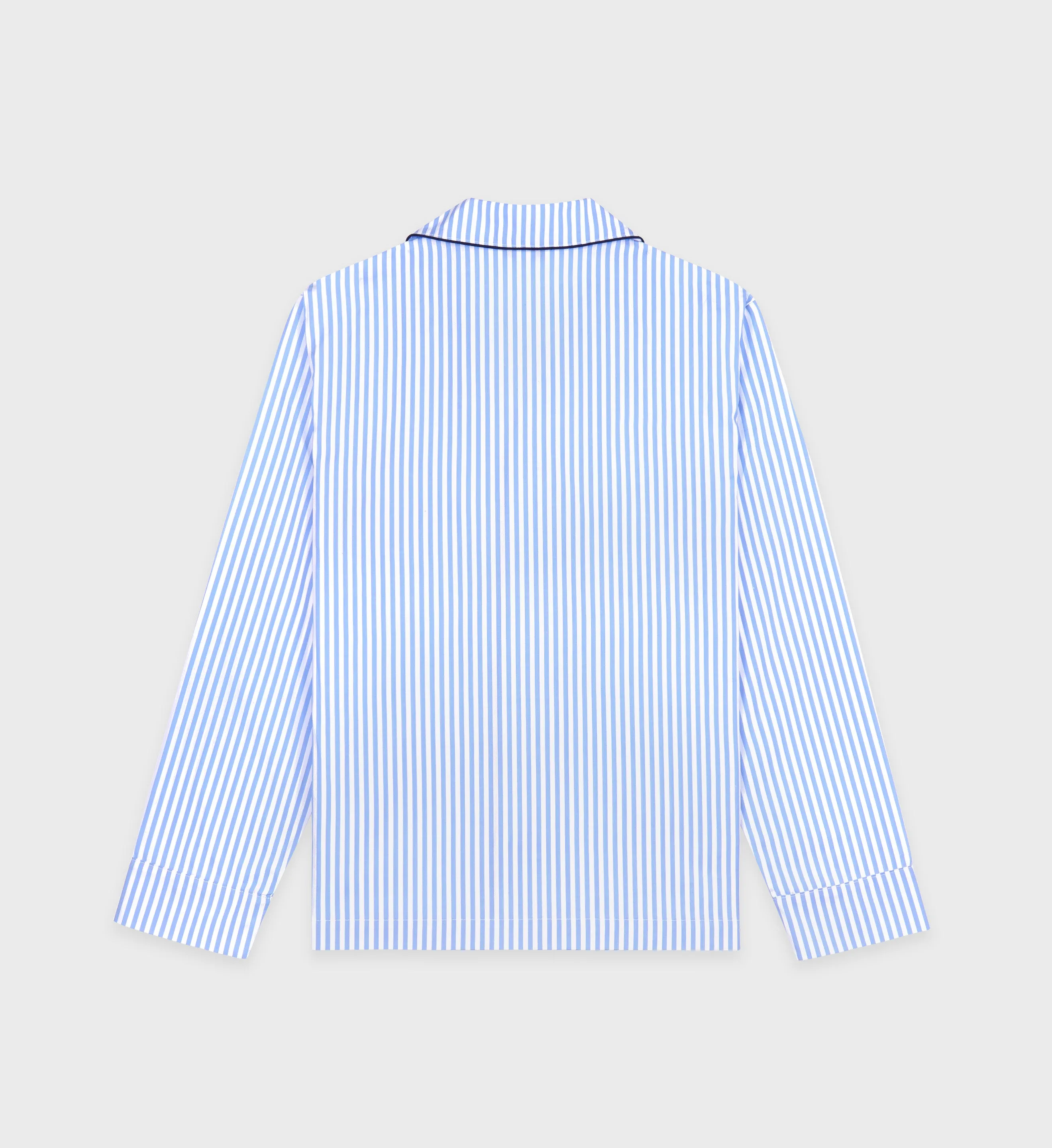 Buoy Pyjama Shirt - Blue Striped