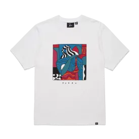 by Parra The Farmhouse T-Shirt 'White'