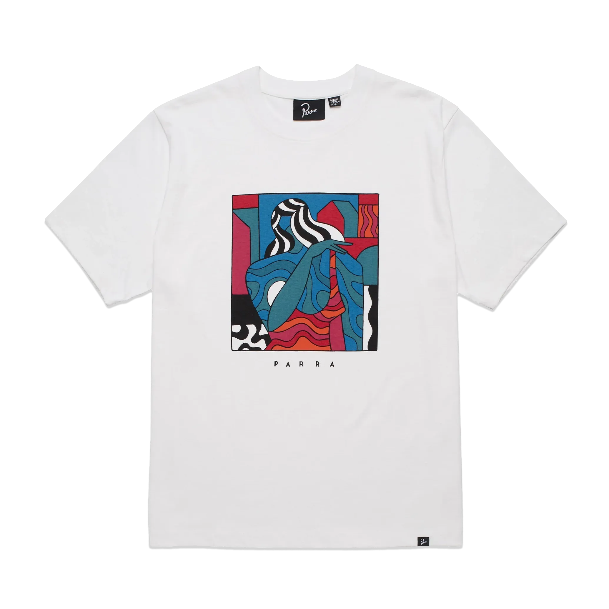 by Parra The Farmhouse T-Shirt 'White'