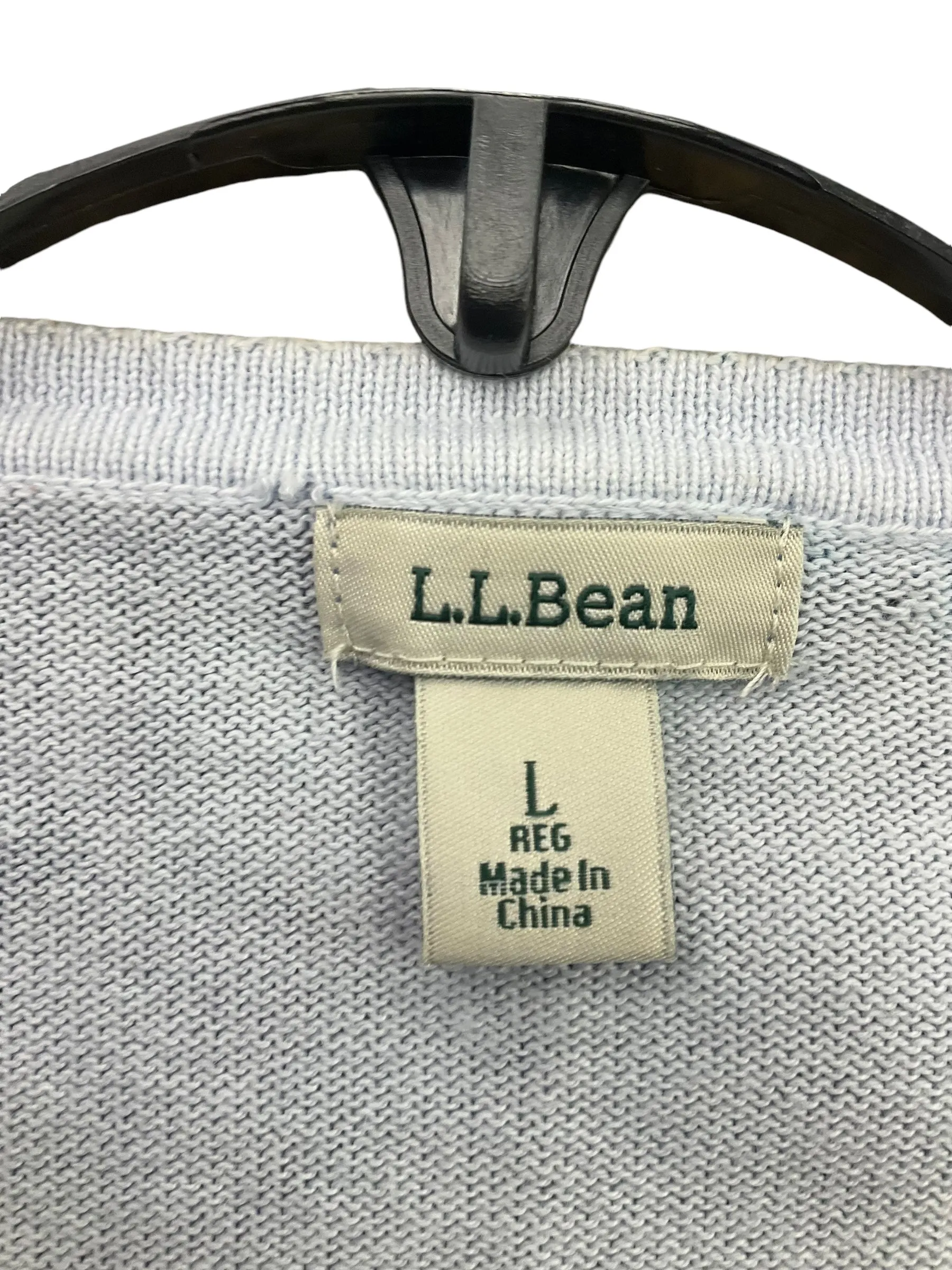 Cardigan By L.l. Bean In Blue, Size: L