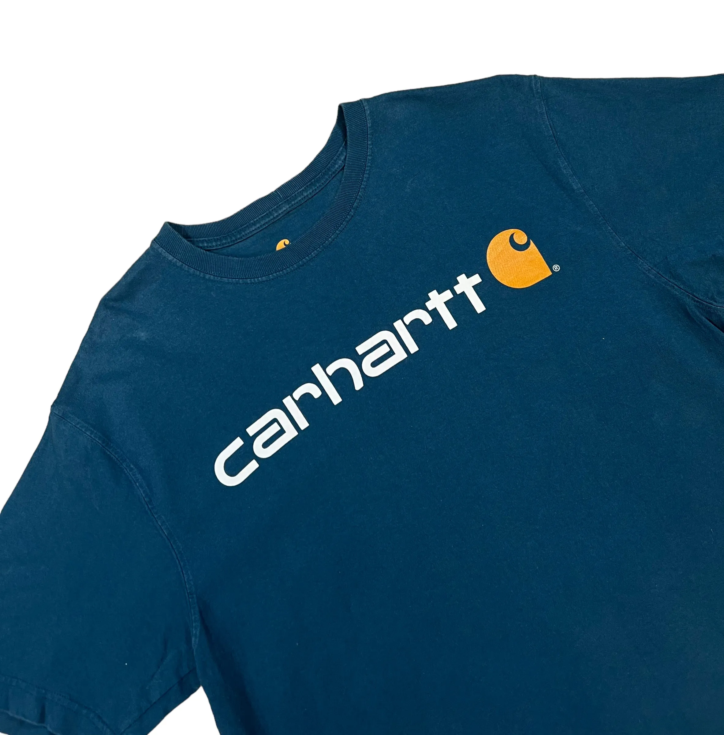 Carhartt Big Logo Teal T-shirt