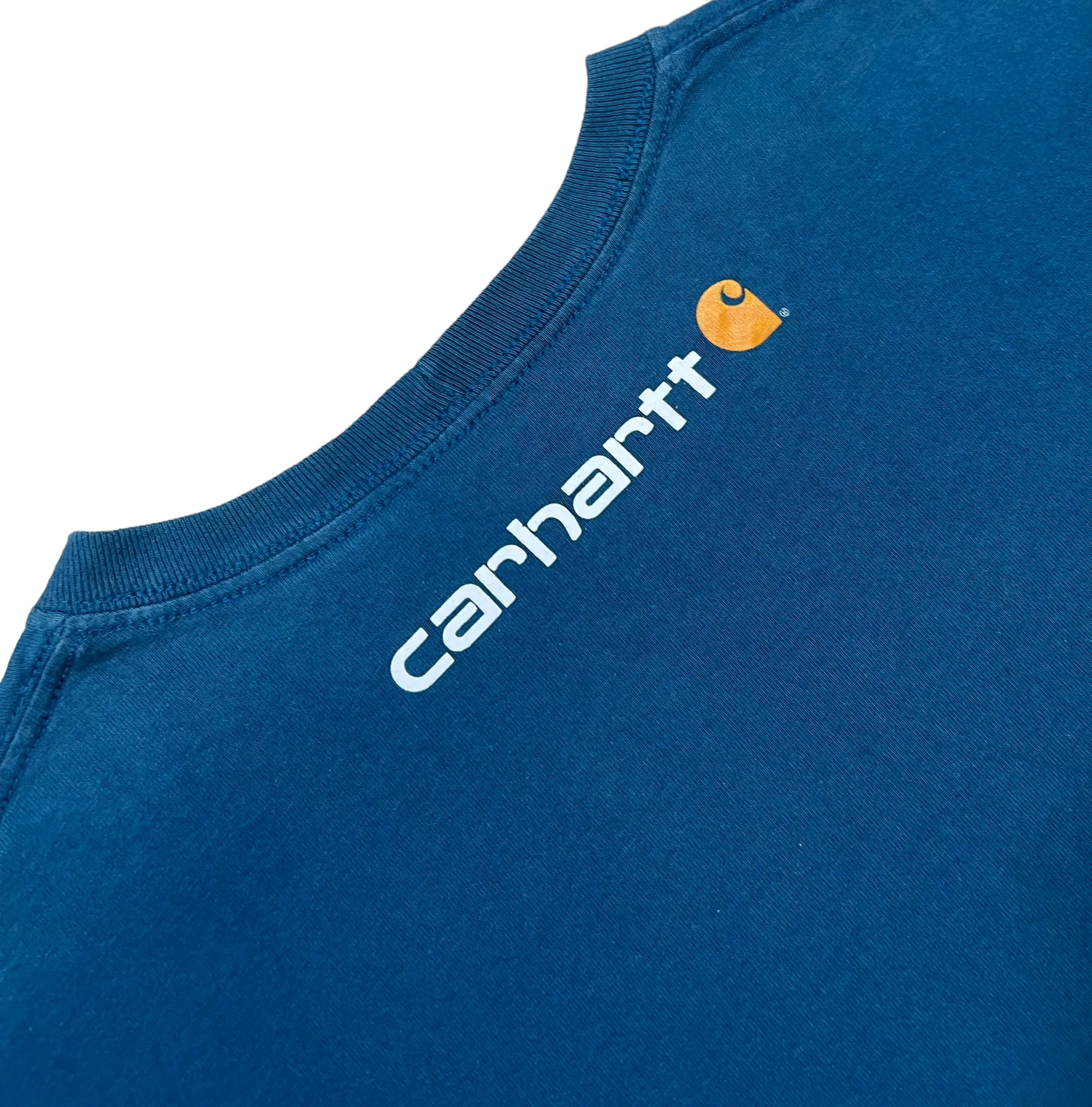 Carhartt Big Logo Teal T-shirt