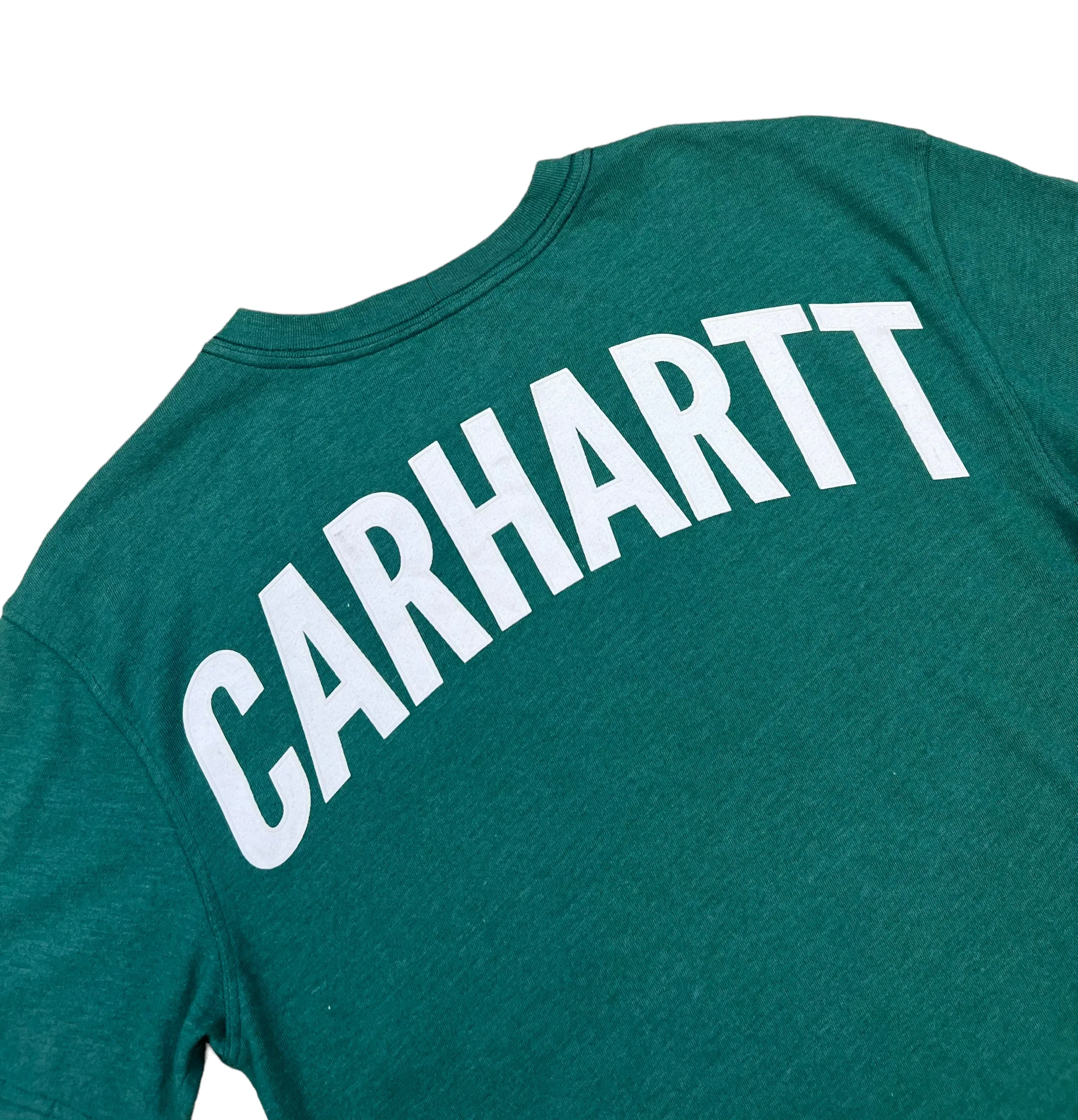 Carhartt "Since 1889" Spellout Logo Green T-shirt