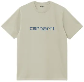 Carhartt WIP Mens Script T Shirt Beryl Sorrent