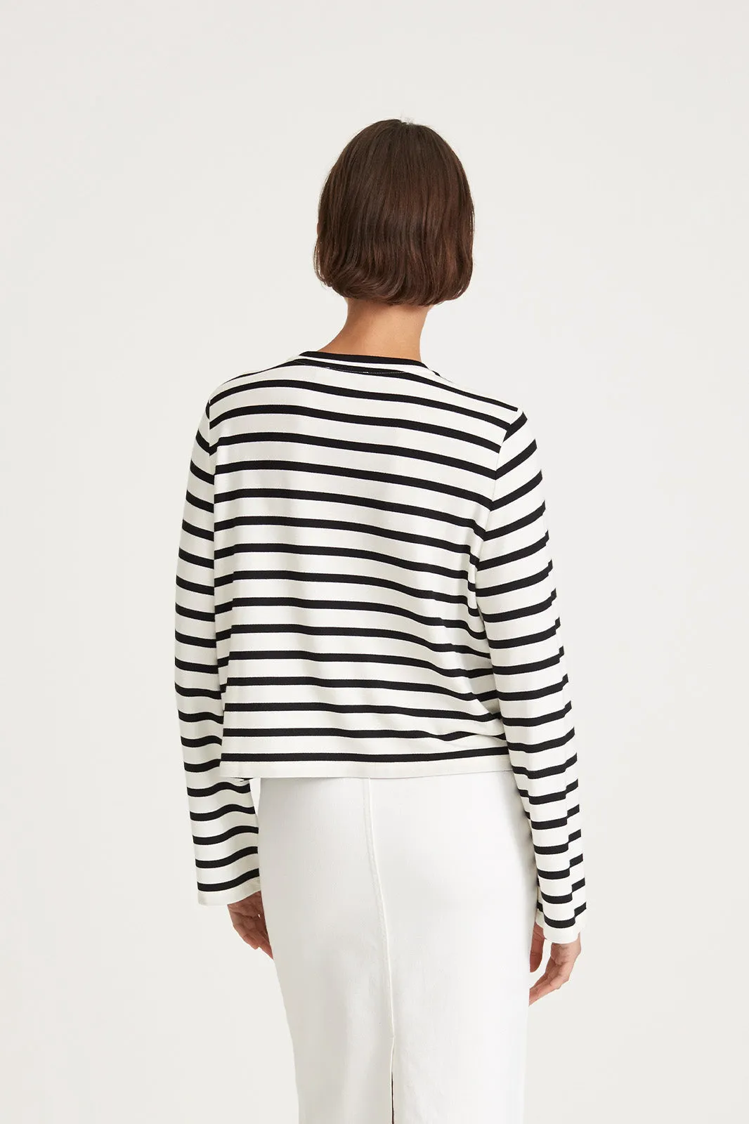 CARRIE TOP - STRIPED