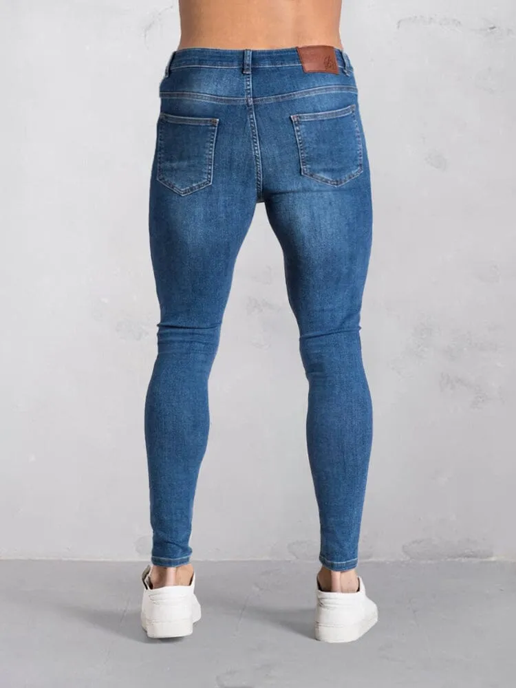 Casual Slim Fit Torn Jeans