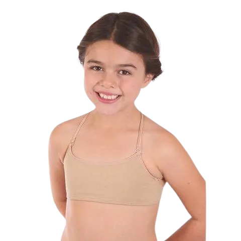 Child Seamless Clear Back Bra