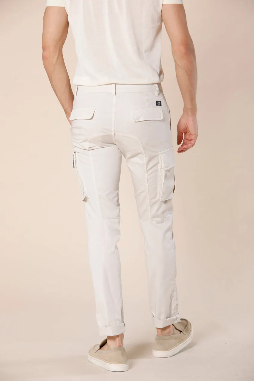 Chile pantalone cargo uomo in twill extra slim ①